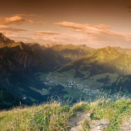 Kleinwalsertal valley Vorarlberg